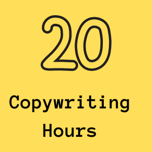 20 hours of copywriting